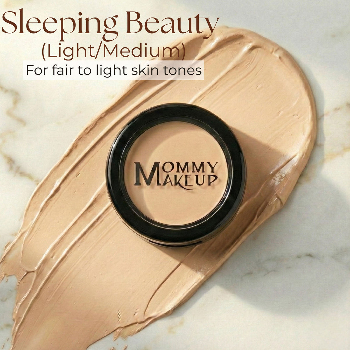 Mommy's Little Helper Concealer, Eyeshadow Base & Face Cover Up - Sleeping Beauty (Light/Medium)