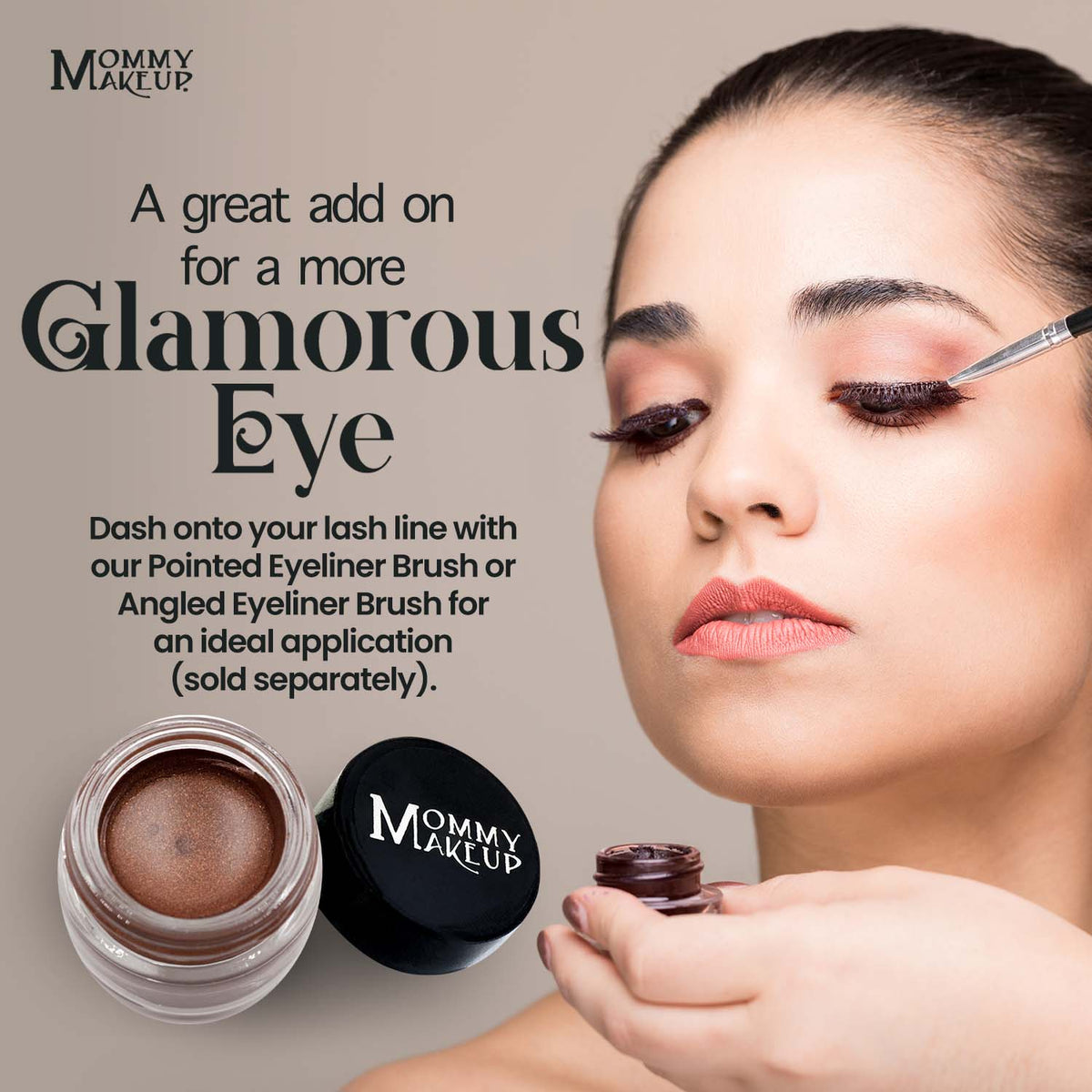 Chocolate Sizzle Stay Put Waterproof Gel Eyeliner w/ Micropigments