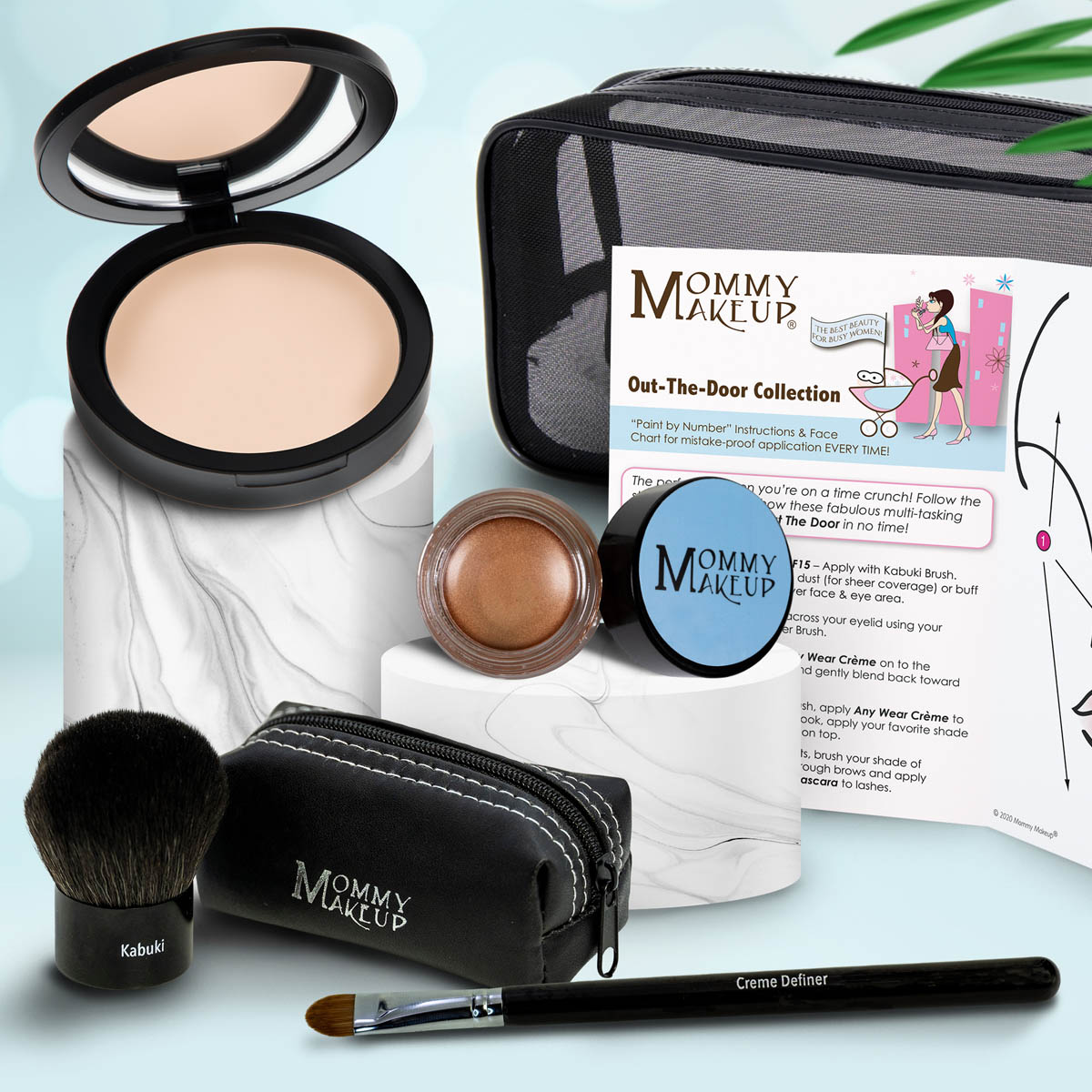 Out The Door Collection | Travel-friendly, Multi-tasking,Talc-free Makeup Set