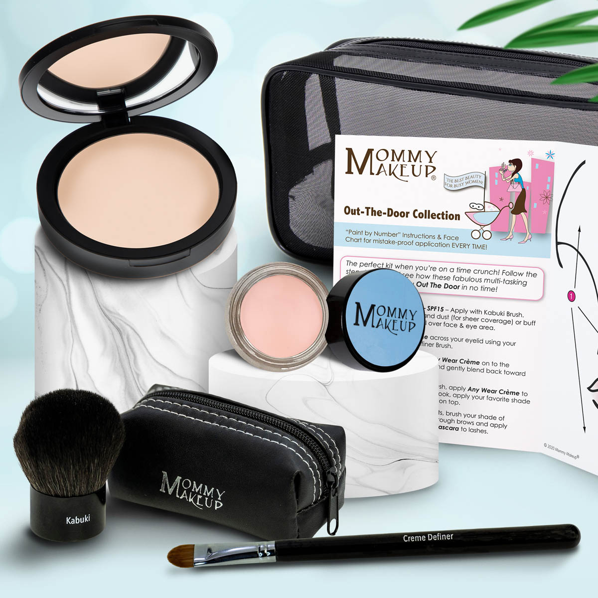 Out The Door Collection | Travel-friendly, Multi-tasking,Talc-free Makeup Set