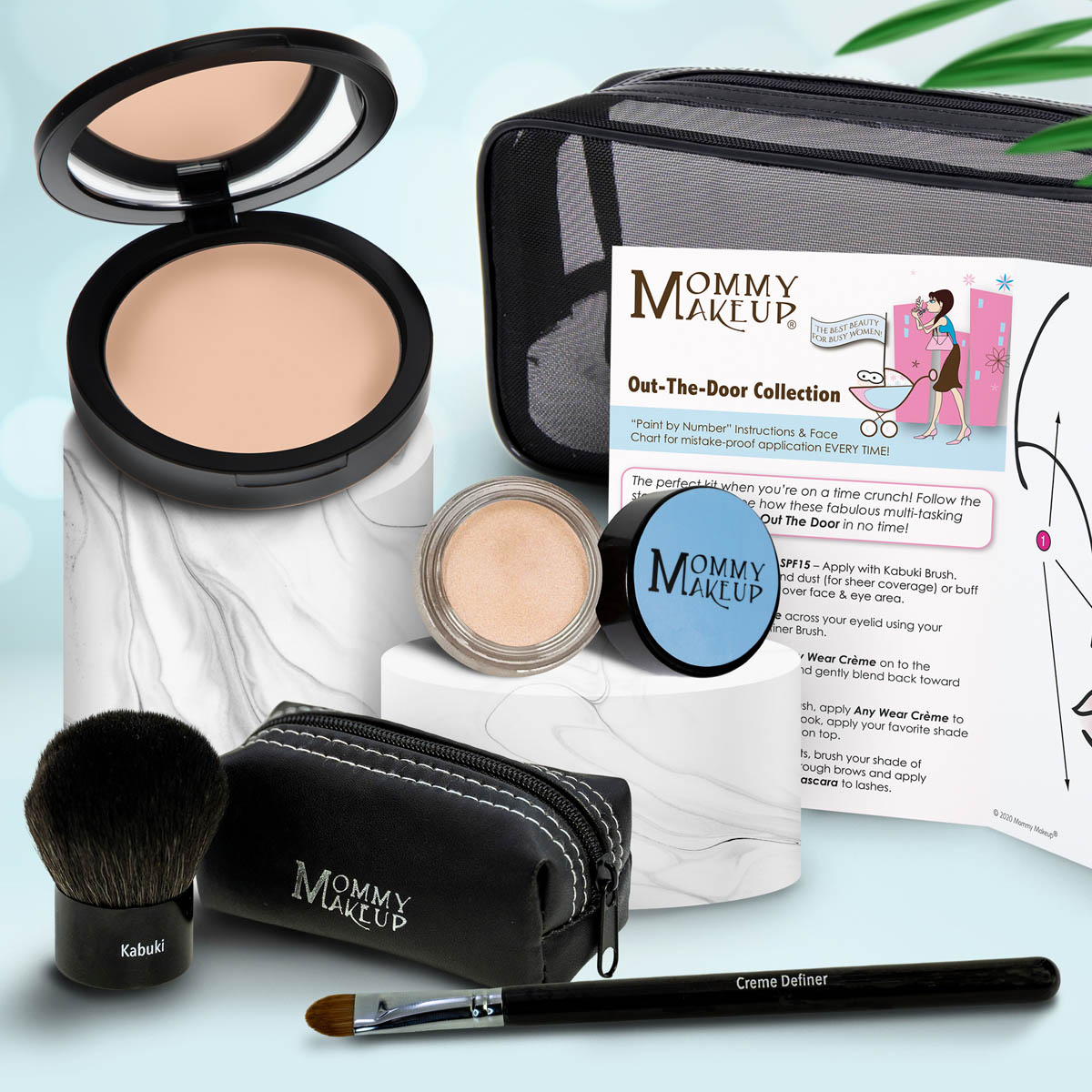 Out The Door Collection | Travel-friendly, Multi-tasking,Talc-free Makeup Set