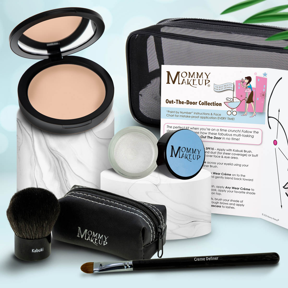 Out The Door Collection | Travel-friendly, Multi-tasking,Talc-free Makeup Set