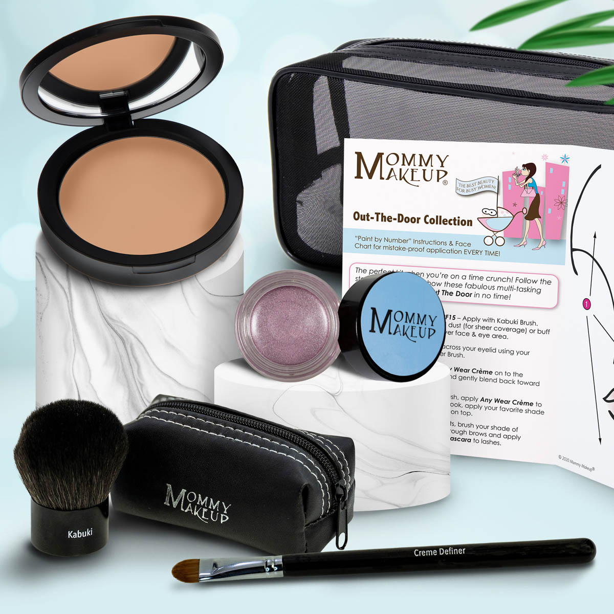 Out The Door Collection | Travel-friendly, Multi-tasking,Talc-free Makeup Set