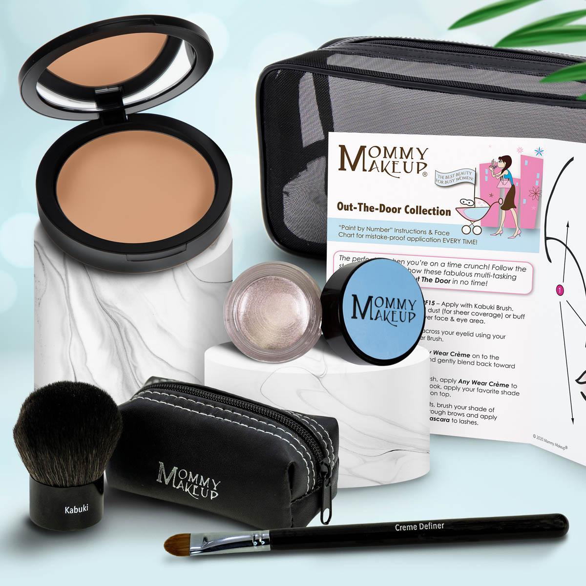 Out The Door Collection | Travel-friendly, Multi-tasking,Talc-free Makeup Set