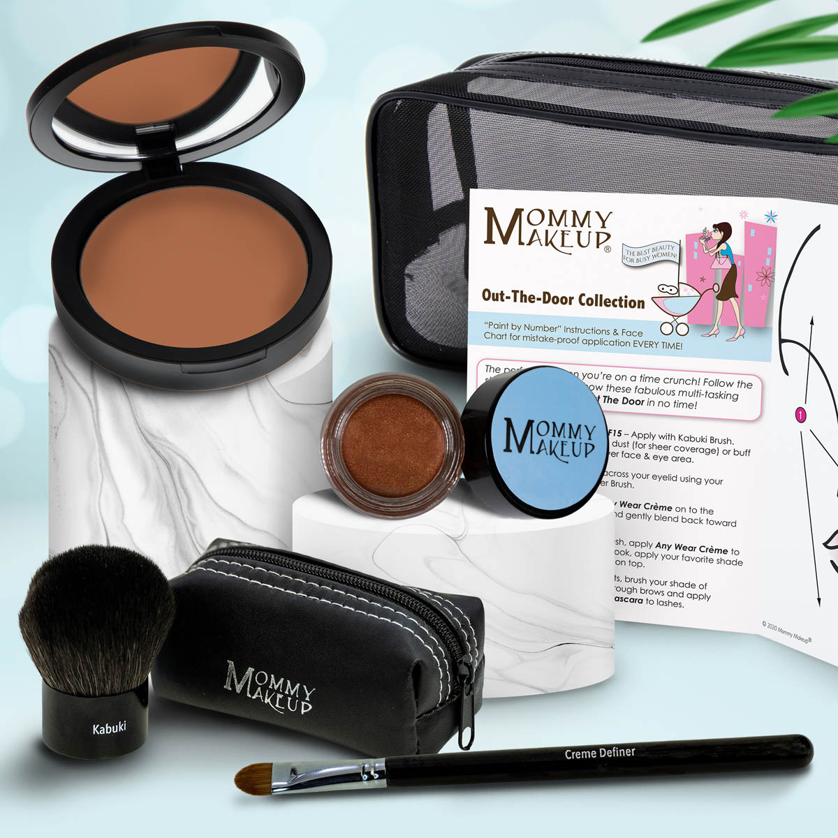 Out The Door Collection | Travel-friendly, Multi-tasking,Talc-free Makeup Set