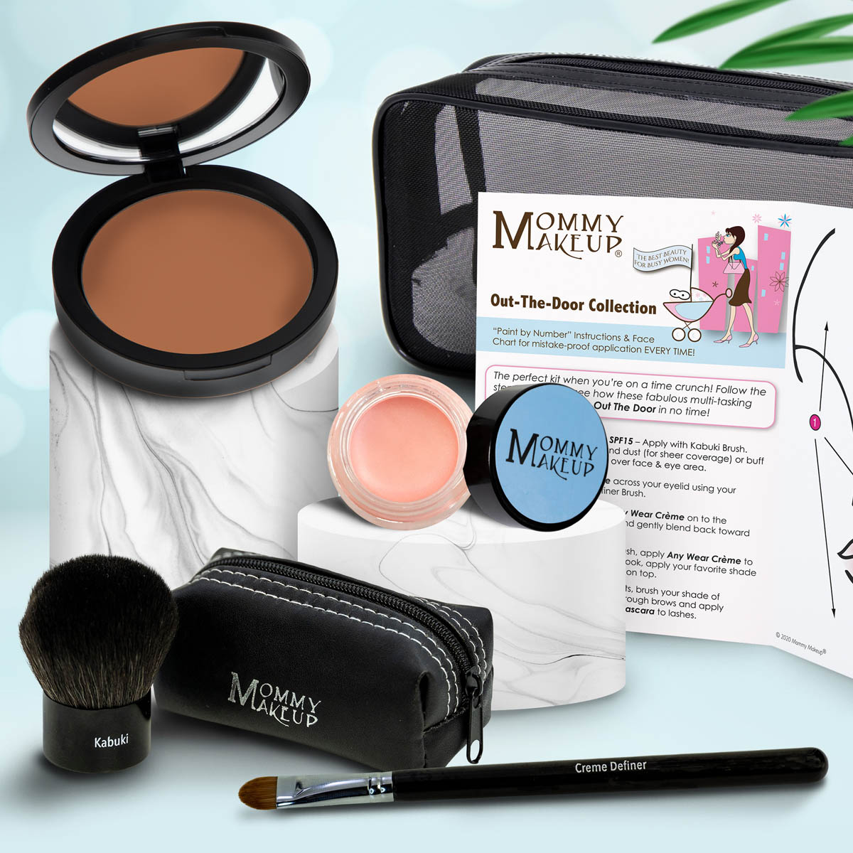 Out The Door Collection | Travel-friendly, Multi-tasking,Talc-free Makeup Set